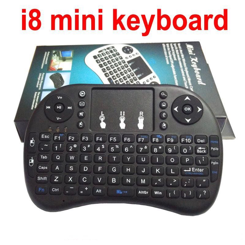 Cheap Wireless Keyboard Rii I8 Mini Keyboards Fly Air Mouse Multi Media