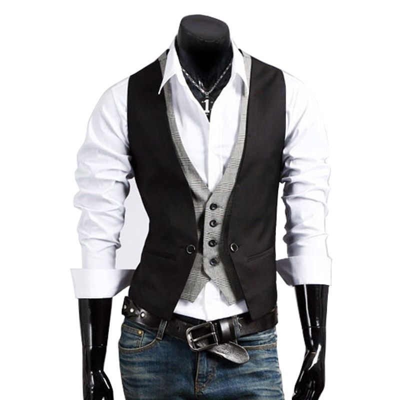 2020 Wholesale Fashion Mens Suit Vests Mens New Arrival ...