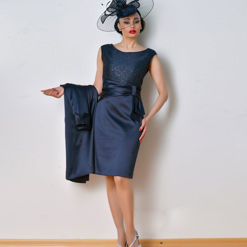 navy blue mother of the bride outfits