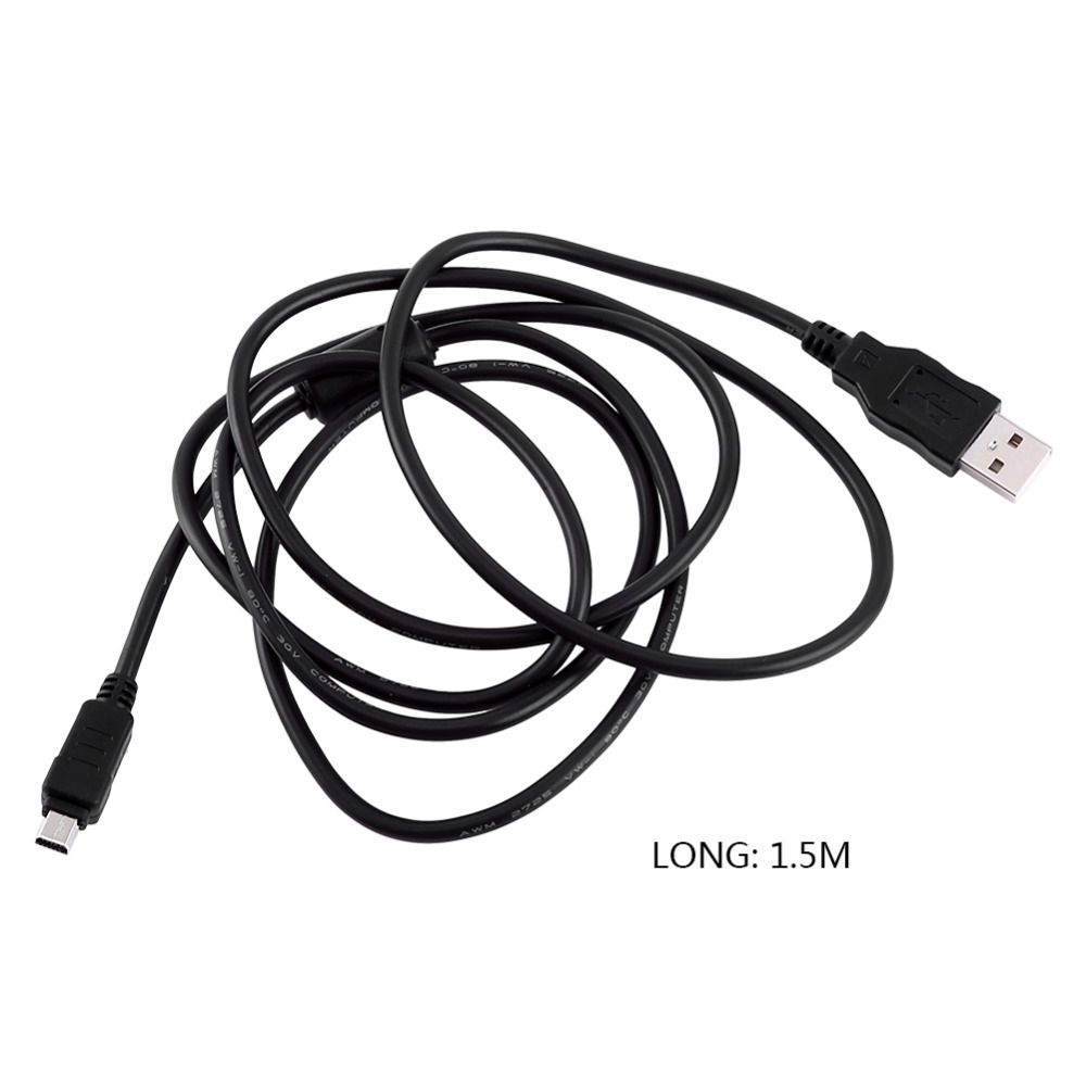 1.5M 12 Pin Camera USB Cable Data Transferring Cable For Olympus