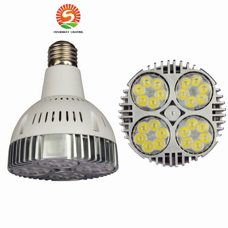 Par30 E27 Led Spot Down Light 35w Super Bright Spotlight Bulb Par30 E27 Led Spot Down Light 35w Super Bright Spotlight Bulb Lights Ac110 265v Track Lamp Home Decor Bulbs Direct Mr16 From