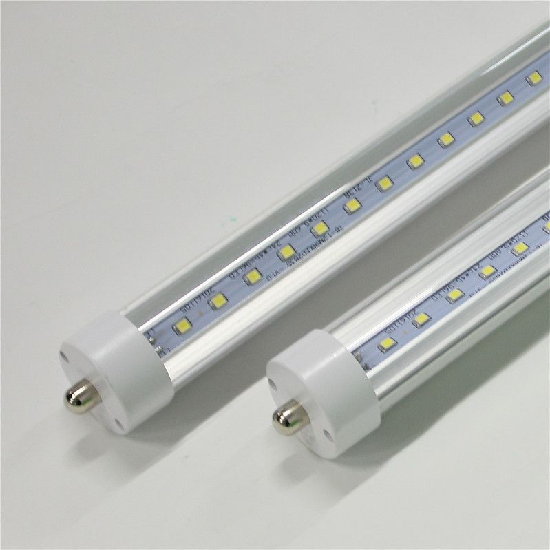 T8 Led S Lights 5ft 4ft One Single Pin Fa8 R17d Ac85 265v T8 Led S Lights 5ft 4ft One Single Pin Fa8 R17d Ac85 265v 2835smd Bulbs 10w 24w Lamp 100lm Direct From Shenzhen China Facotry Wholes Fluorescent