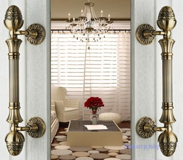 Classic European Zinc Alloy Bronze Villa Archaize Wooden Door Glass ... Classic European Zinc Alloy Bronze Villa Archaize Wooden Door Glass ...