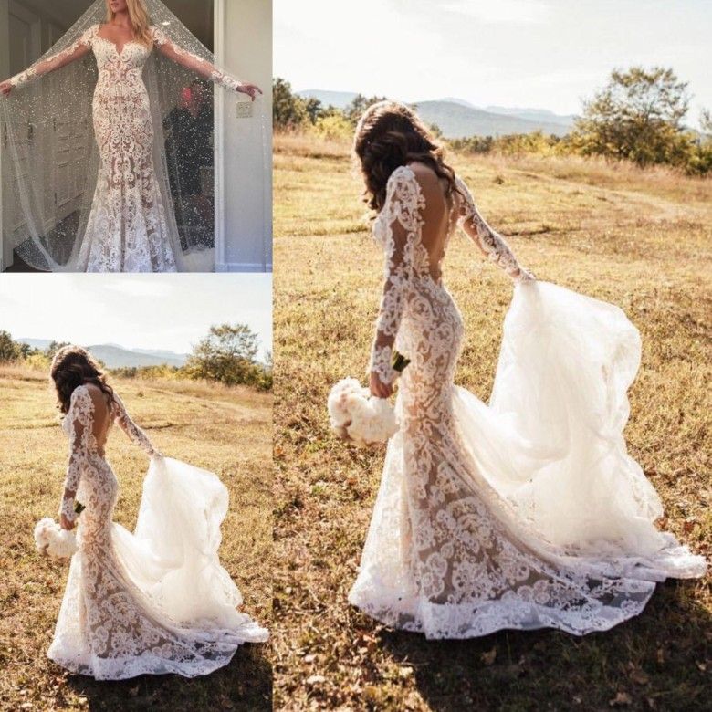 Berta Wedding Dresses with Long Sleeves