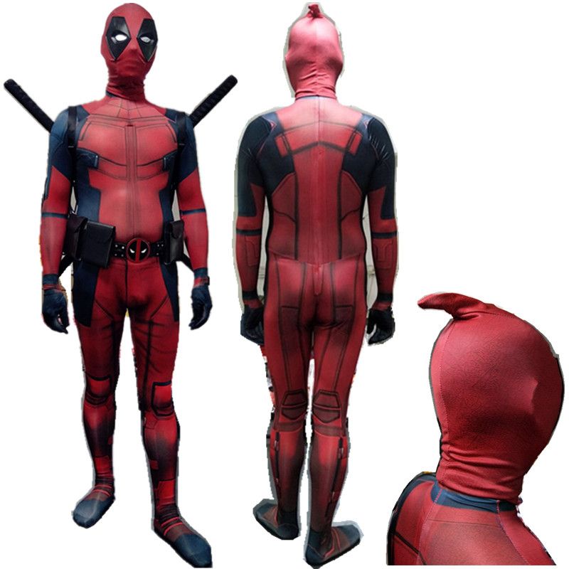 2017 new design cosplay men adult superhero cosplay deadpool costume halloween costume onesie deadpool costume party themes funny group halloween costumes - 2017 Halloween Themes 2017 new design cosplay men adult superhero cosplay deadpool costume halloween costume onesie deadpool costume party themes funny group halloween costumes - 2017 Halloween Themes