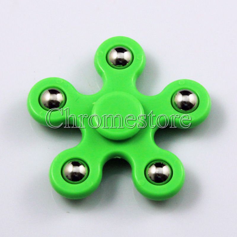 5 sided pentagon hand spinner fidget toy time killer for relieve