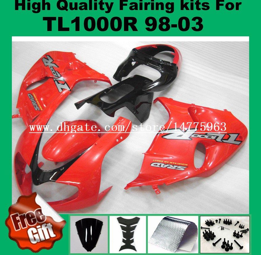 Fullset Fairing Kits For SUZUKI TL1000R 1998 1999 2000 2001 2002 TL1000