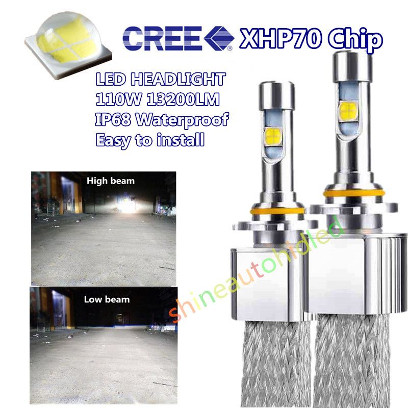 Lampe H8 Automatique Les 13200lm Kit Ampoule Voiture 9012 Led Phare H7 9006 110w H4 H11 Emc Xhp70 Frontale Canbus Cree H9 Remplacer 9005 6000k UpSMGVqz