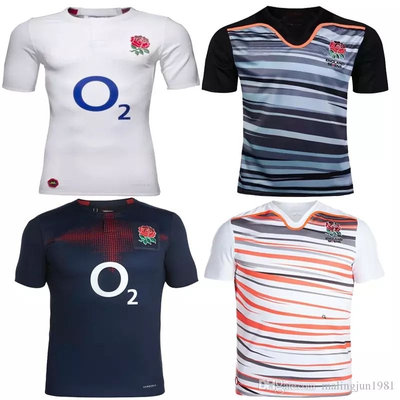 S3XL 2017 Maillot England Rugby Jersey National Team 17 18 England