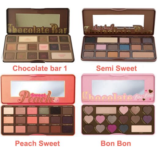 Tartelette Palette Vs Chocolate Bar Tartelette Palette Vs Chocolate Bar