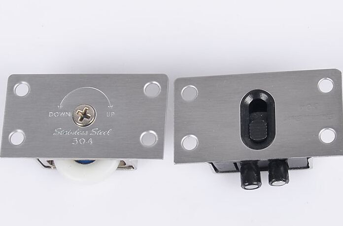 338 Stainless Steel Copper Core Wardrobe Door Pulley Wheel Sliding