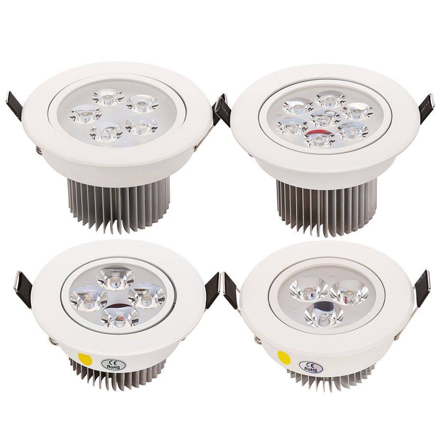 9w 12w 15w 21w Dimmable Led Ceiling Lights Recessed Downlights