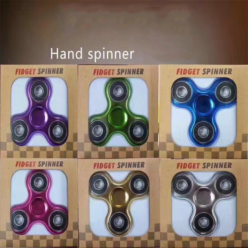 2017 Metallic Color Plated EDC Fid Spinners Rotate Hand Spinner