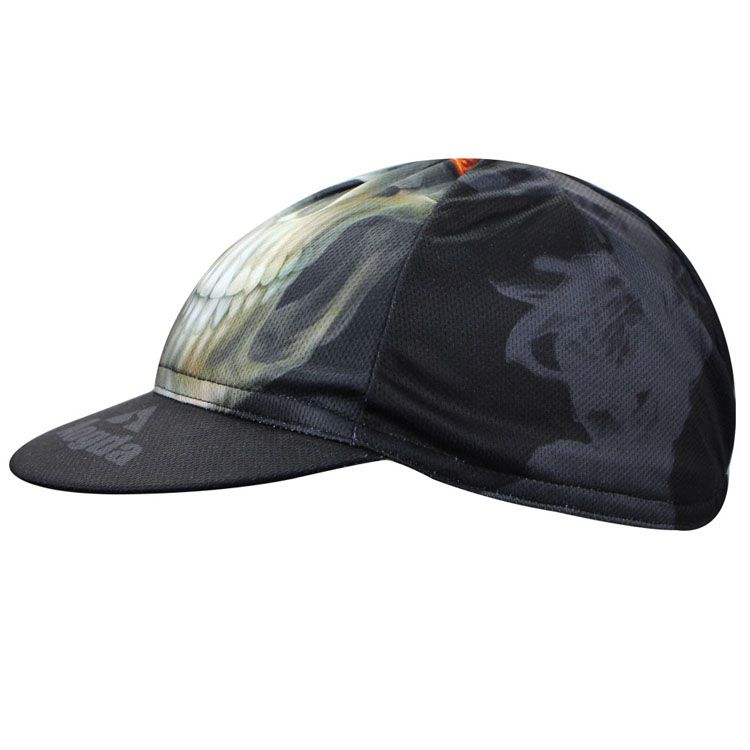 Black Skull Road Cycling Hat Bicycle Riding Hat Female Male Fashion