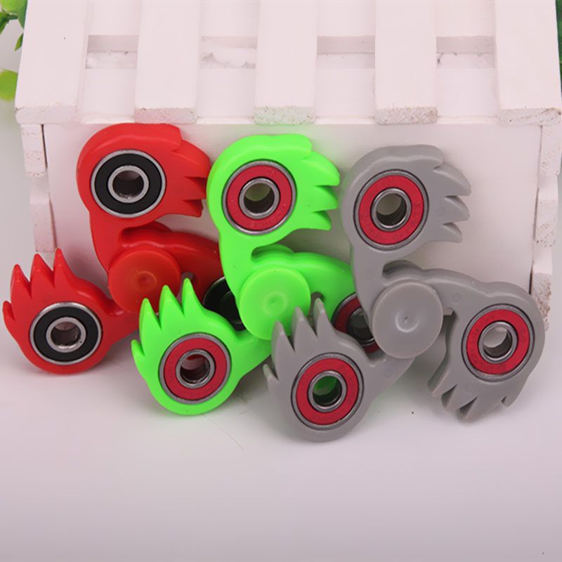 Tri Spinner Fid Toy Hand Spinner Plastic Edc Sensory Fid
