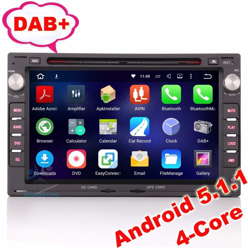 android 5 1 7 autoradio gps dab for vw bora