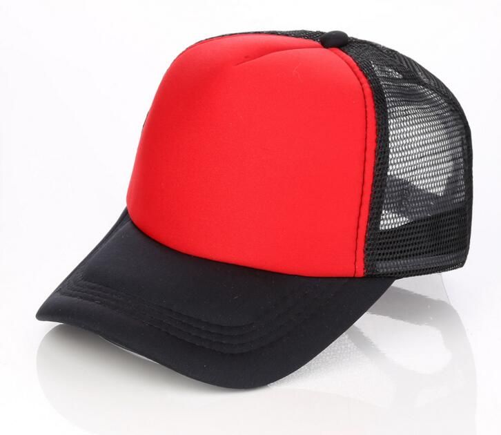 Cheap Blank Trucker Mesh Hat Spring Summer Snapback Baseball Cap For