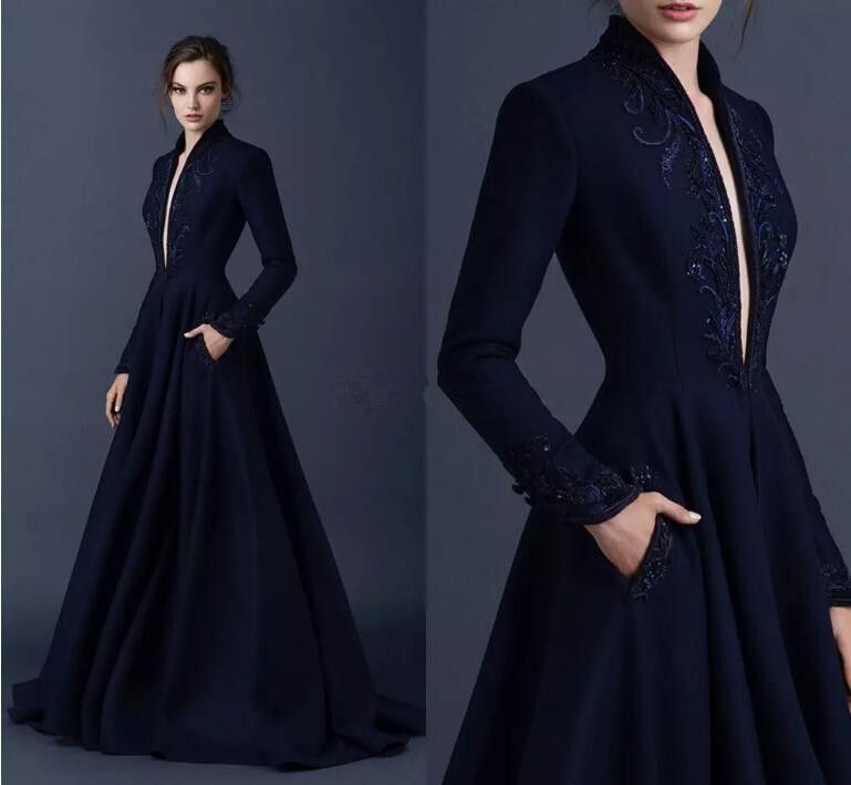 linen evening dress
