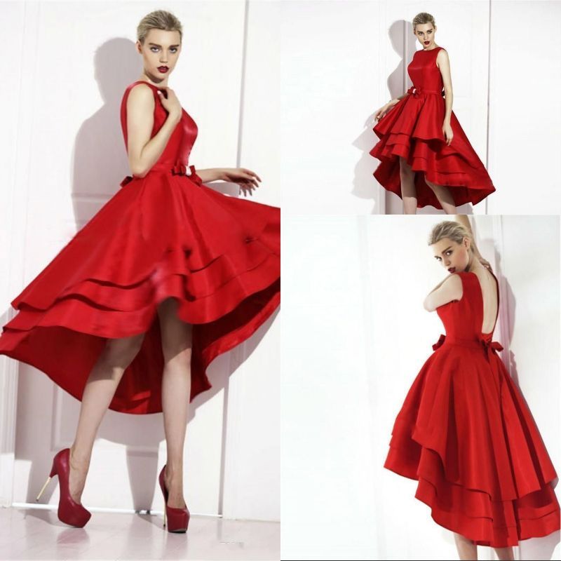 Red Evening Cocktail Dresses