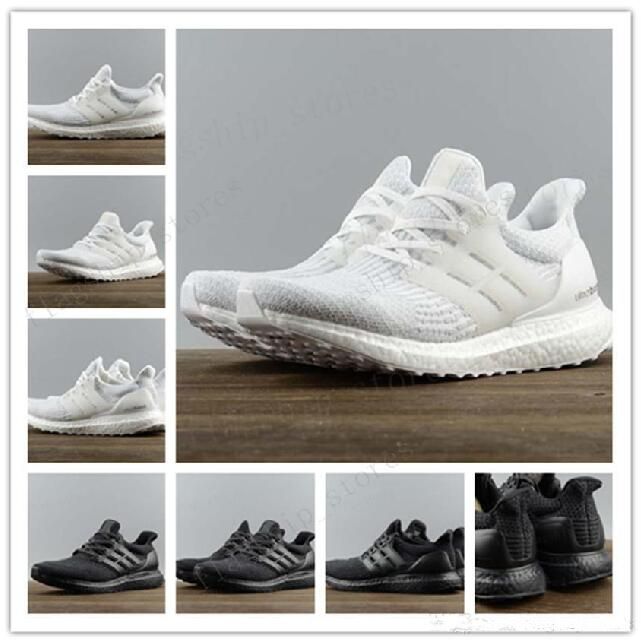 NEW 2017 UA Adidas Ultra Boost Black White Bird Nest Real Boost