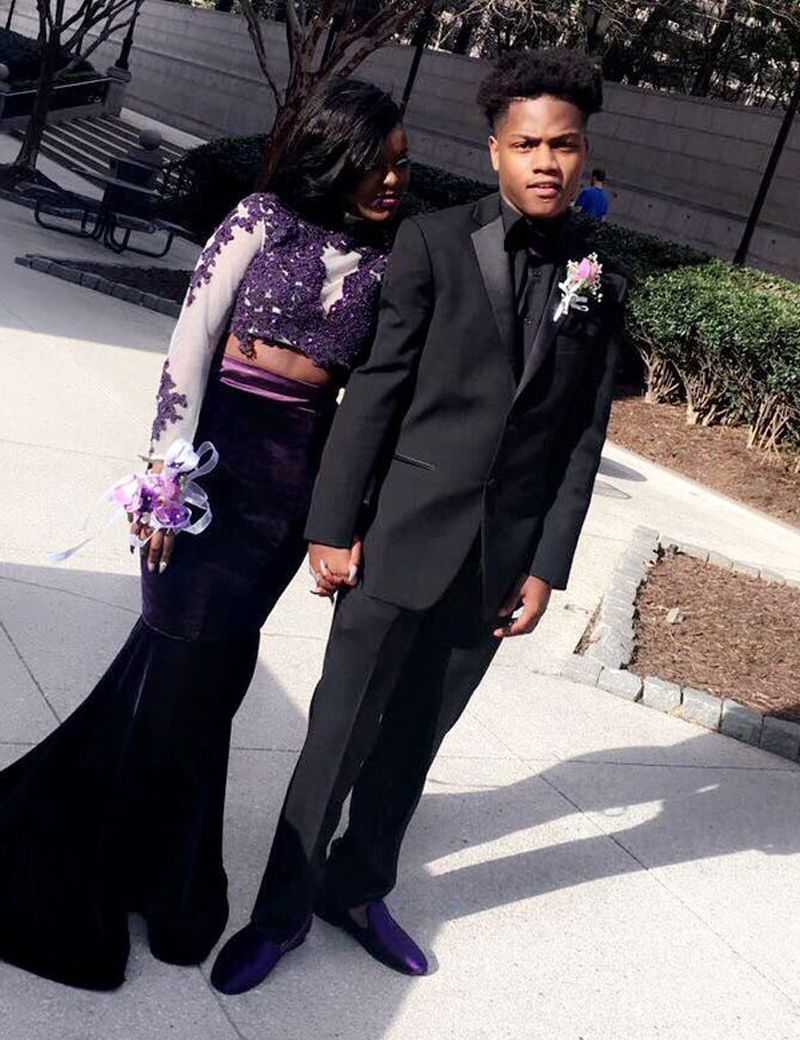 purple prom outfits