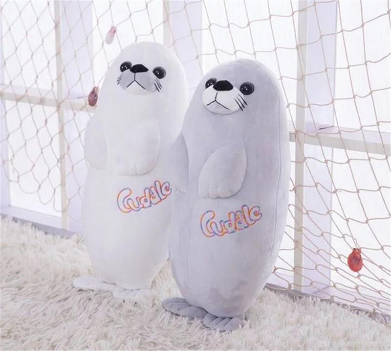 sleeping seal plush