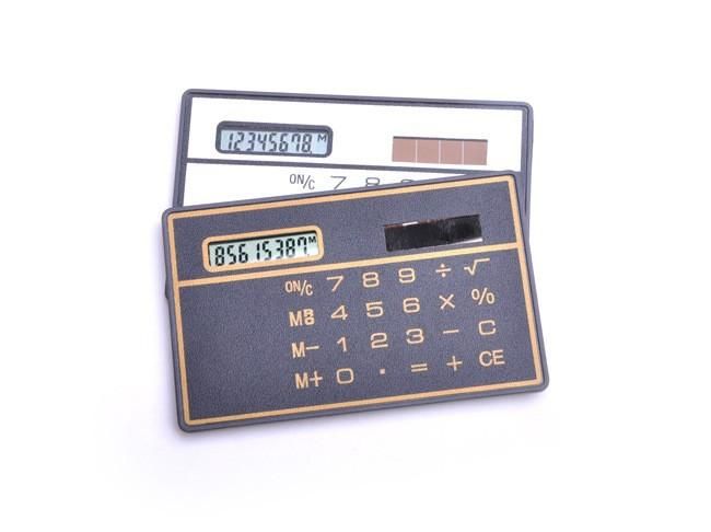 2019 card calculator ultra thin solar calculator portable calculator card calculator