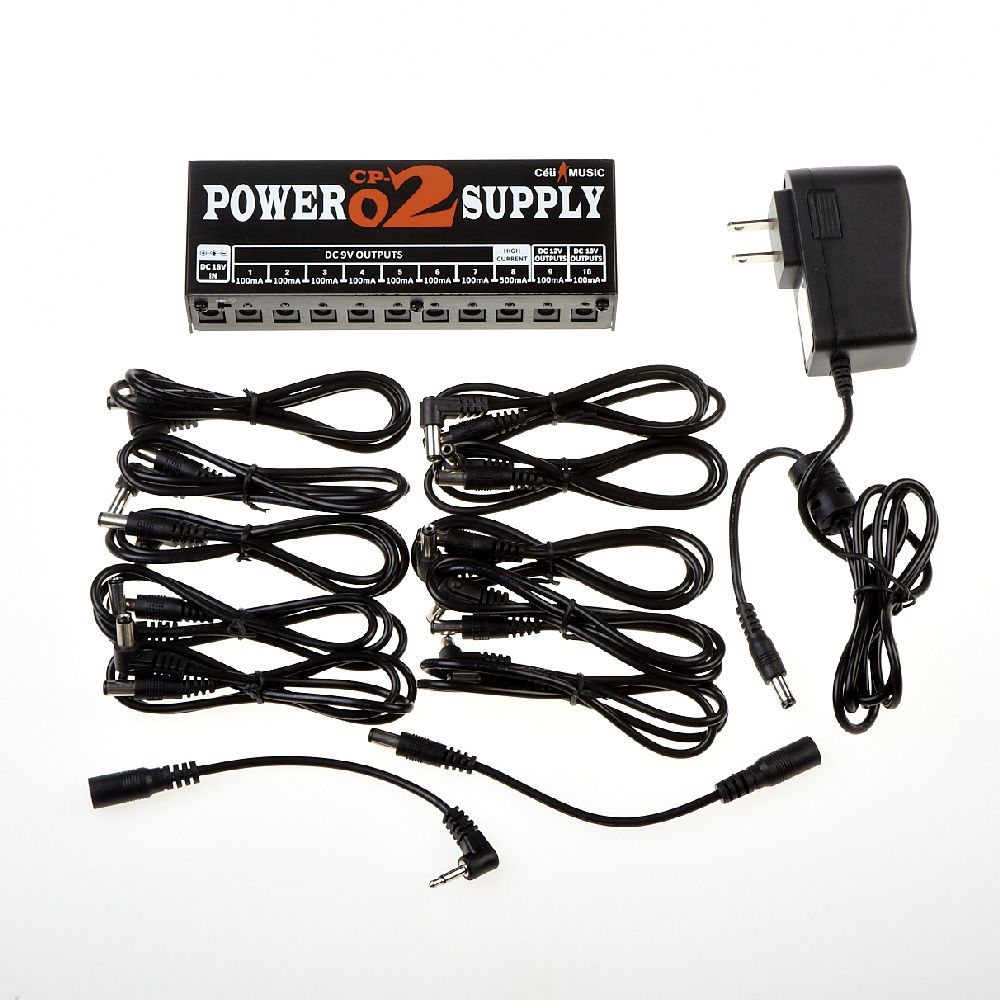 2021 Power Supply 2 Guitar Pedal Device With 10 Isolated Outputs & 3