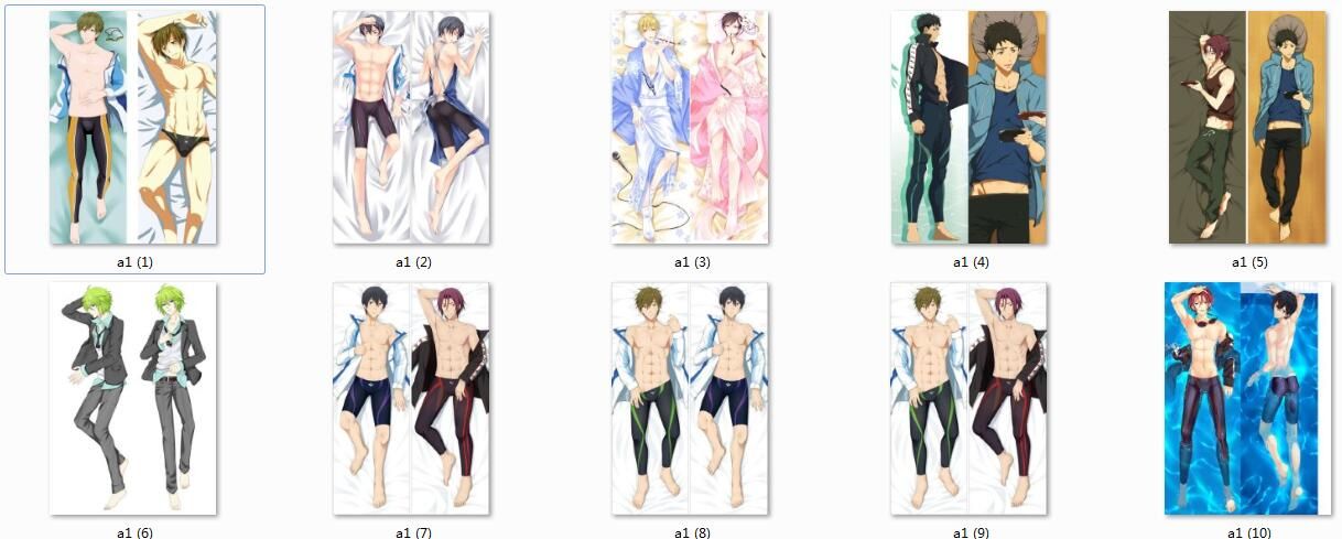 2019 Free Iwatobi Swim Club Anime Characters Cool Boy Nanase Haruka