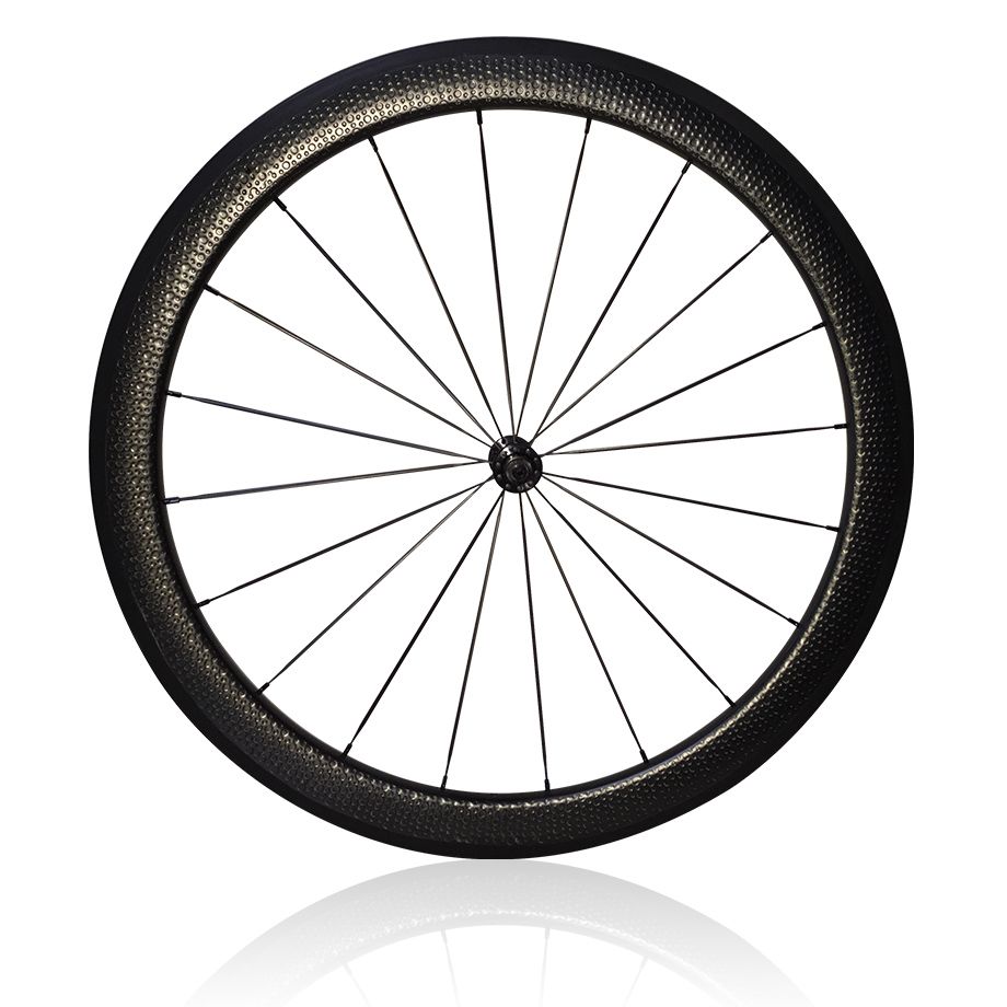 Dimple Carbon Wheels Bike Wheelset With R13 700C Full Carbon Bike Wheels Matte Black 50mm Dimple