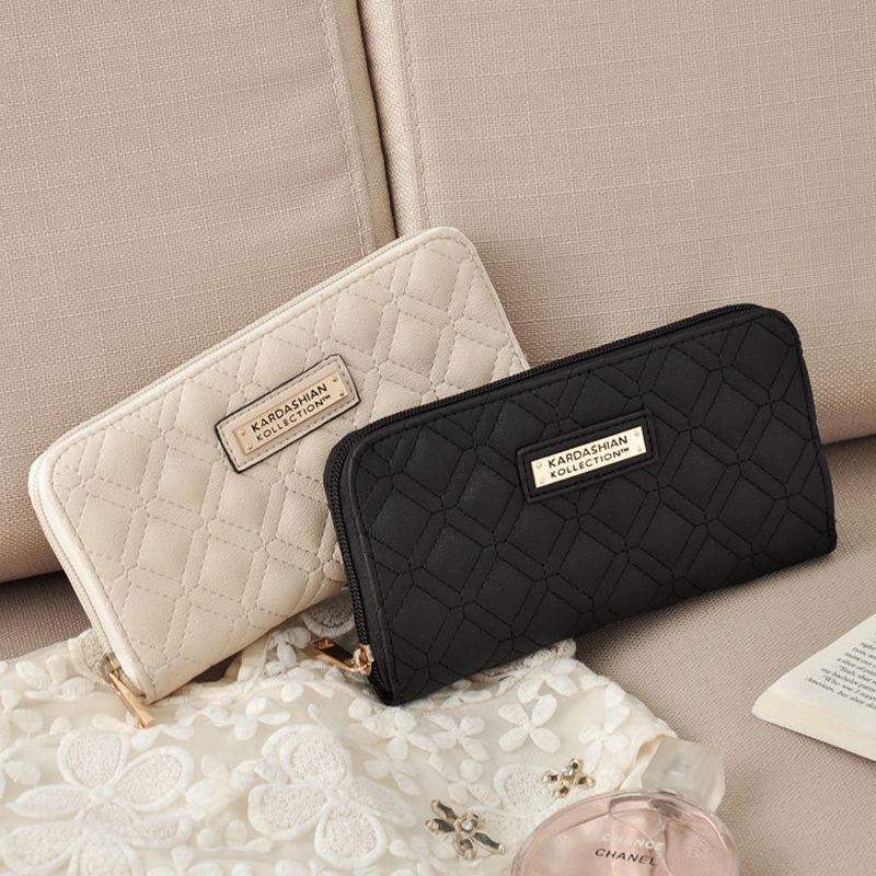 Compra Envío Gratis Kim Kardashian Kollection KK Carteras Marca De  Diseñador Bolsos Del Bolso Titulares De Tarjeta De Moda De Las Mujeres  Monederos Barato | Entrega Rápida Y Calidad | Es.Dhgate