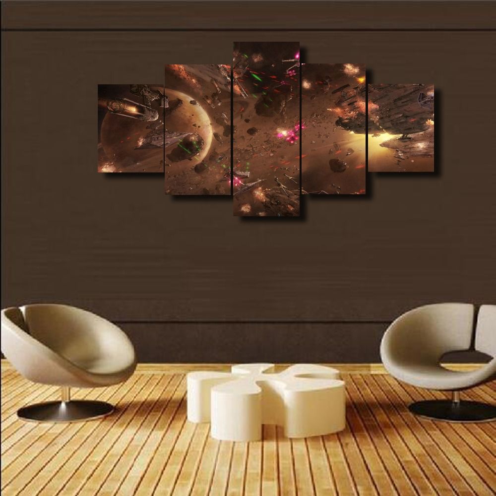 2017 Print Star Wars Home Decorations Hd Paintings On Canvas