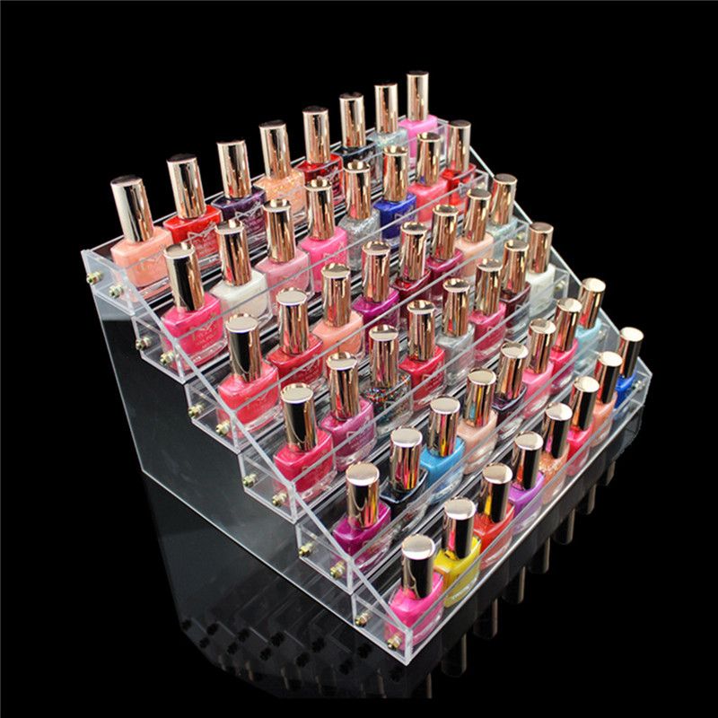 8 polish nail tier rack Stand Display Clear Makeup Polish Acrylic Tier Nail 4 8 polish nail tier rack Stand Display Clear Makeup Polish Acrylic Tier Nail 4