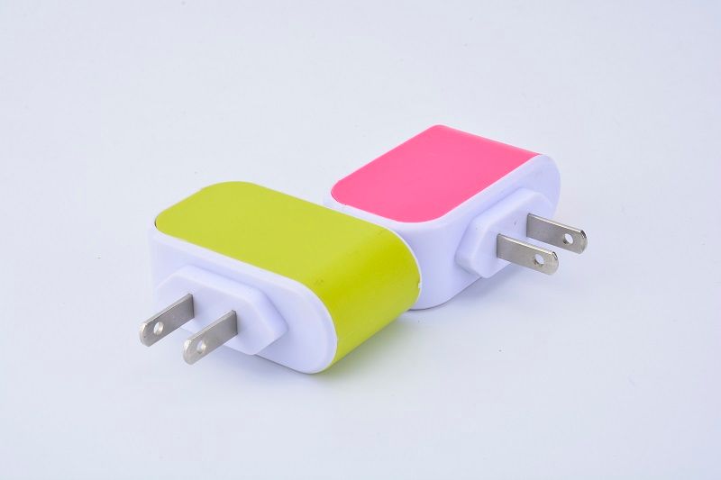 US EU Plug 3 portas USB carregador de parede 5V 3.1A Adaptador de LED viagem cómoda Power Adapter com portas USB triplo para a samsung
