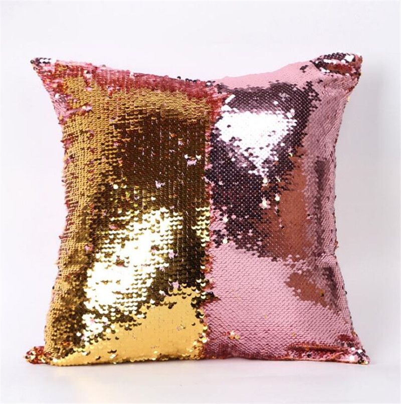 sequin cushion