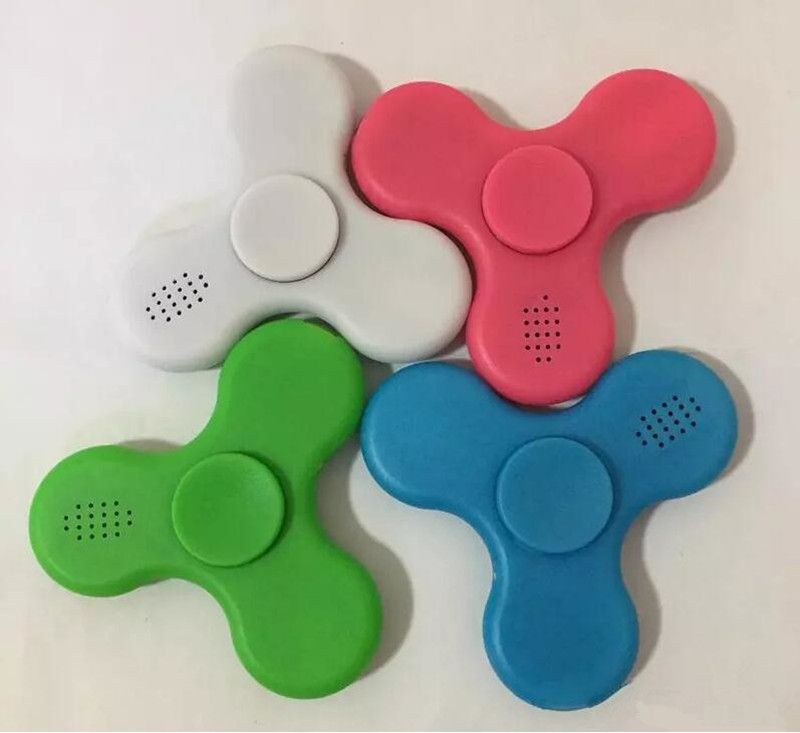 Led Bluetooth Music Fidget Cube Spinner Finger HandSpinner EDC Hand Tri Spinner HandSpinner EDC ...