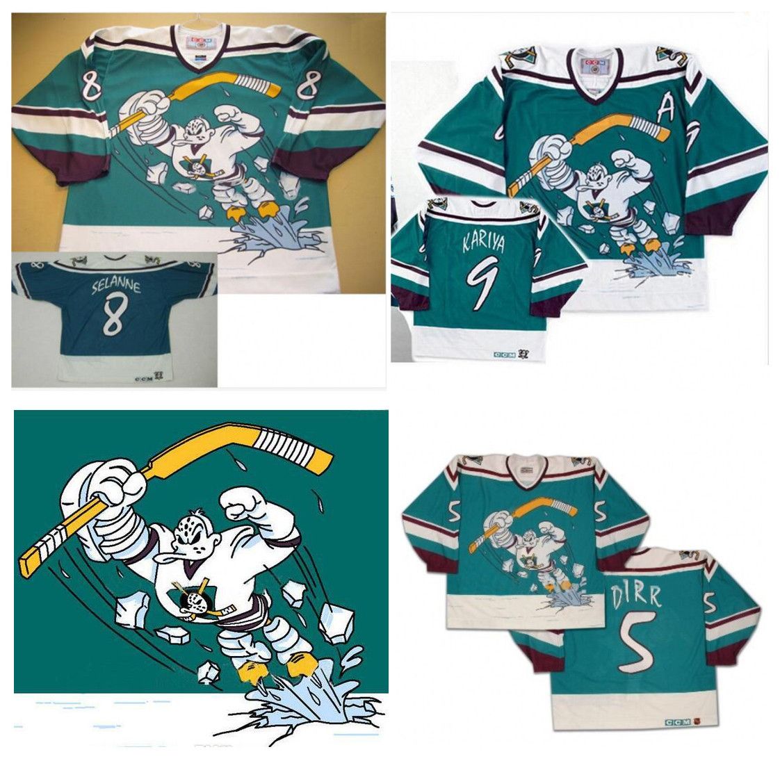 mighty ducks wild wing jersey