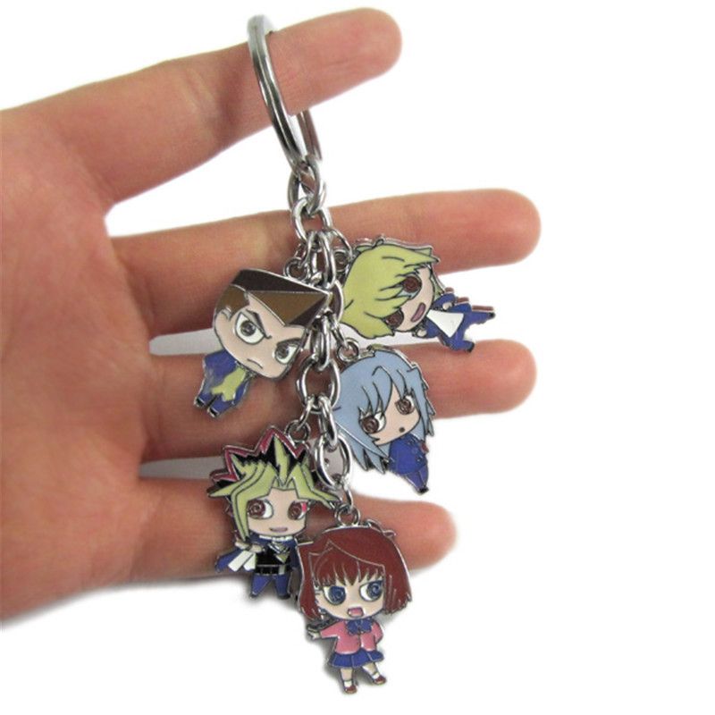 2019 Yu Gi Oh TRADING CARD GAME Keychain Karasuno Vs Nekoma Metal