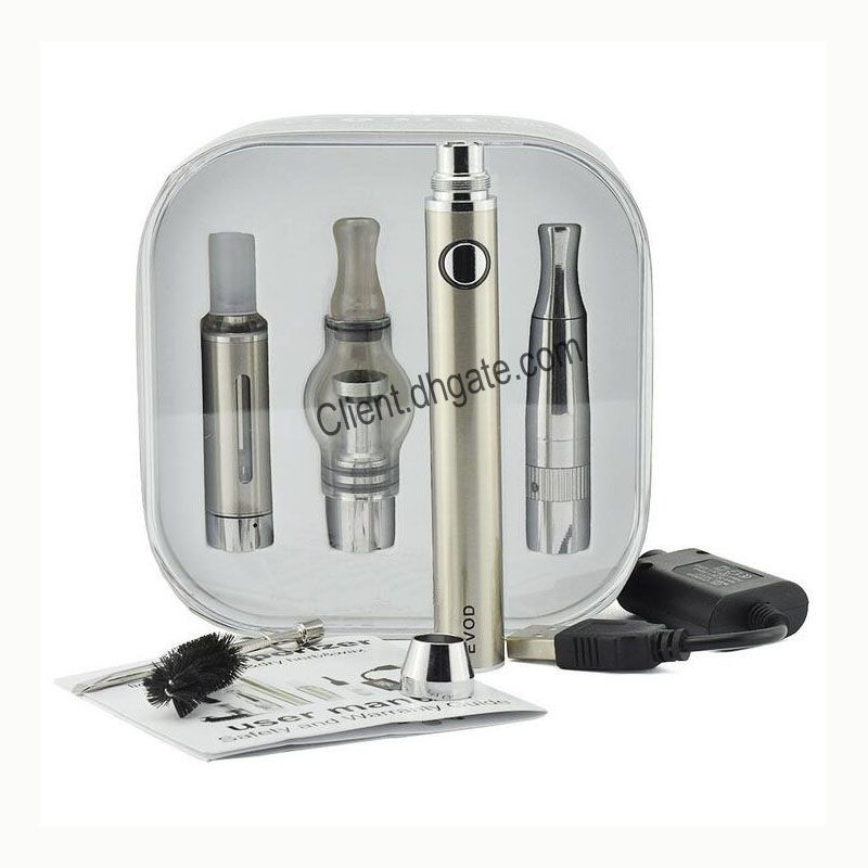 Evod 4 In 1 Battery Starter Kit 4in1 Multiple Vaporizer Vape Pen EVOD
