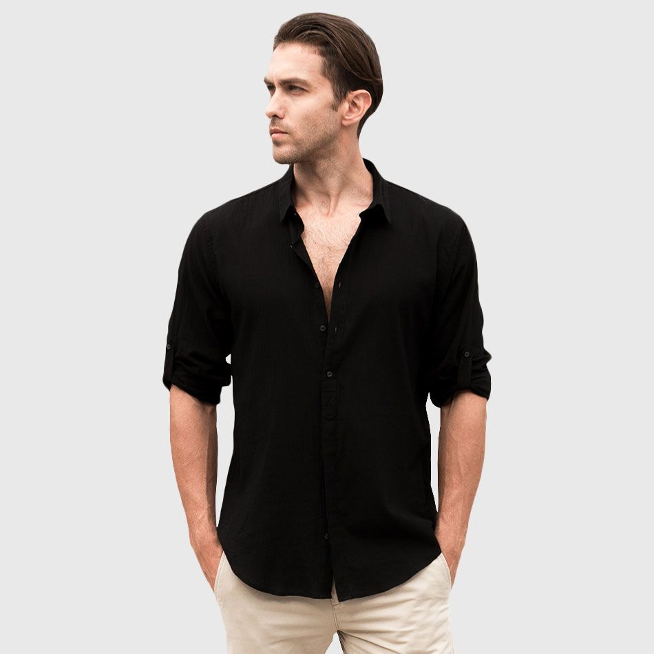 Mens Designer White Linen Shirt Mens Designer White Linen Shirt