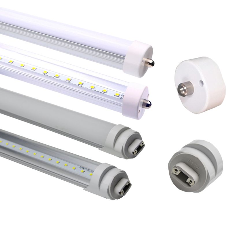 LED 8Ft Tube Light, 4000K 5000K 6000K Cool White,FA8 Single Pin,R17D