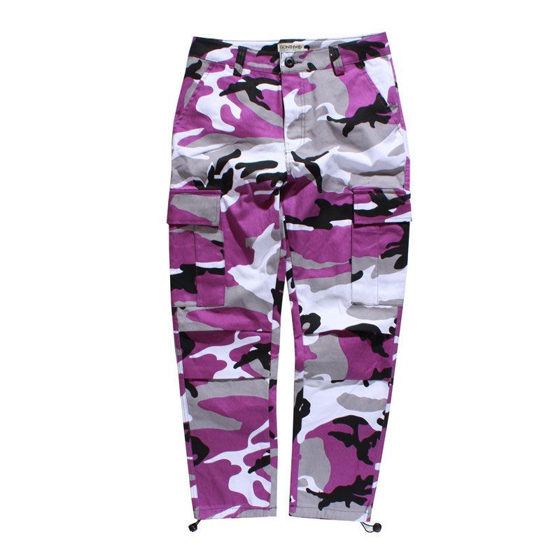 mens camo cargo joggers