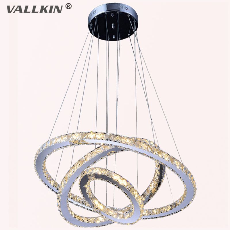 Vallkin Diy Led Pendant Light K9 Crystal Chandeliers Ceiling Lamps Vallkin Diy Led Pendant Light K9 Crystal Chandeliers Ceiling Lamps Indoor Lights Lighting Fixtures Home Deco For Dining Room Living Modern
