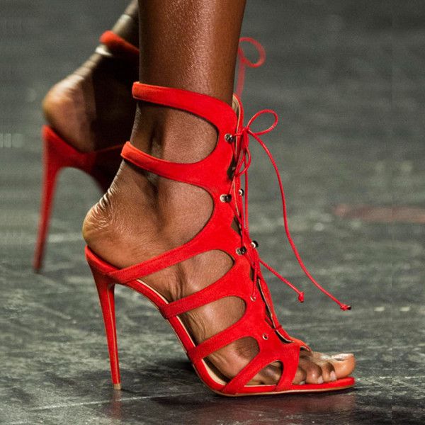 sexy strappy high heel shoes Sexy strappy high heel shoes