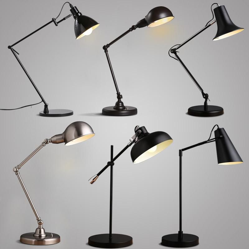 Modern Table Lamp E27 Led Study Desk Good Quantliy Simple Modern Table Lamp E27 Led Study Desk Good Quantliy Simple Hotel Decorative Indoor Lighting American Light With