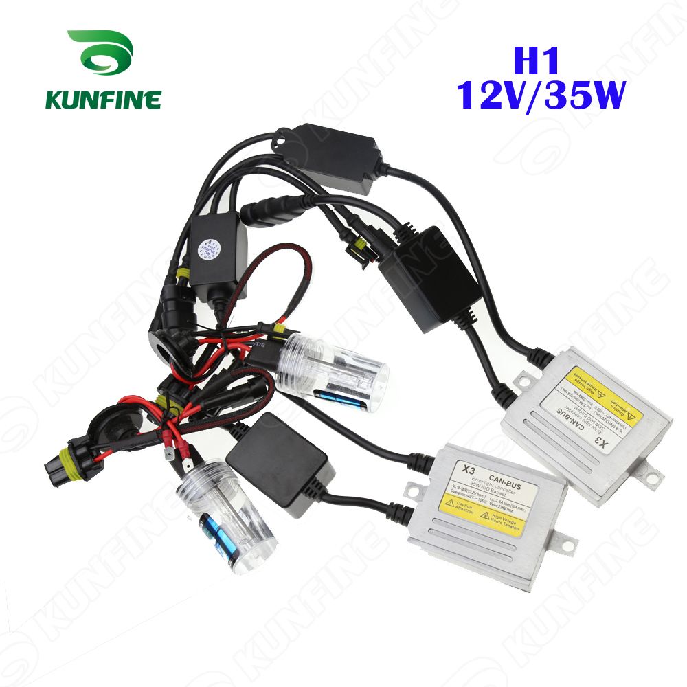 X3 Canbus HID Conversion Xenon Kit 12V/35W H1 Xenon Bulb Car HID Headlight  With Slim AC Ballast For Vehicle Headlight Upgrade Kits Headlight Xenon  From ...