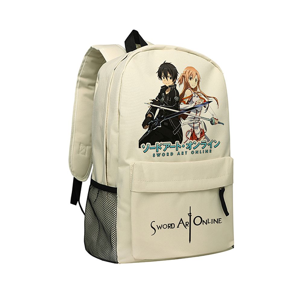 Sword Art Online Camouflage Backpack SAO Shoulder Bag For Teenagers