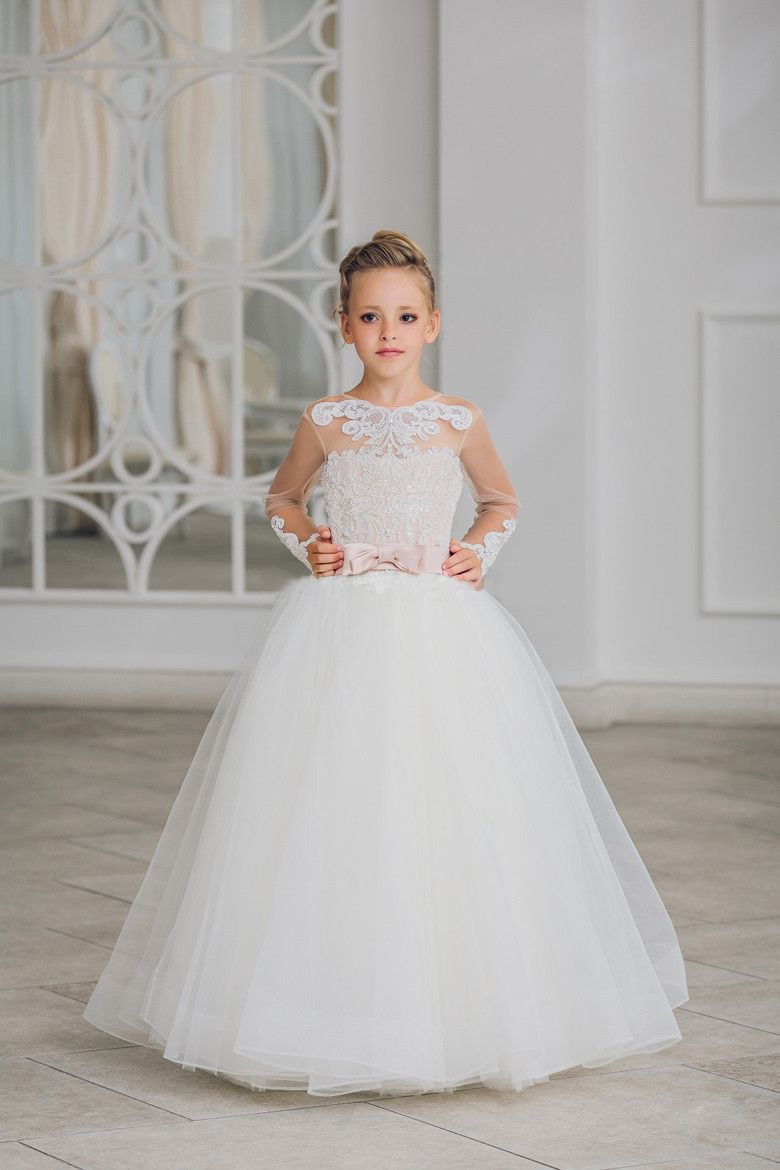older flower girl dress