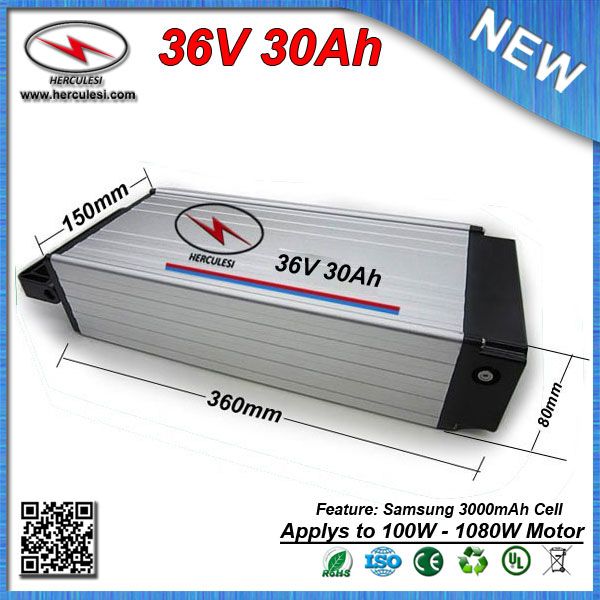 36 volt lithium ion battery for bikes
