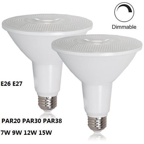 PAR20 PAR30 PAR38 LED Bulb Light Dimmable LED Flood Lights Bulb Indoor